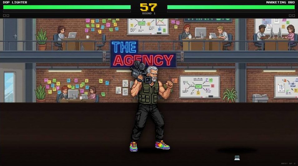 Ad Fighters: DOP Lighter en el escenario The Agency